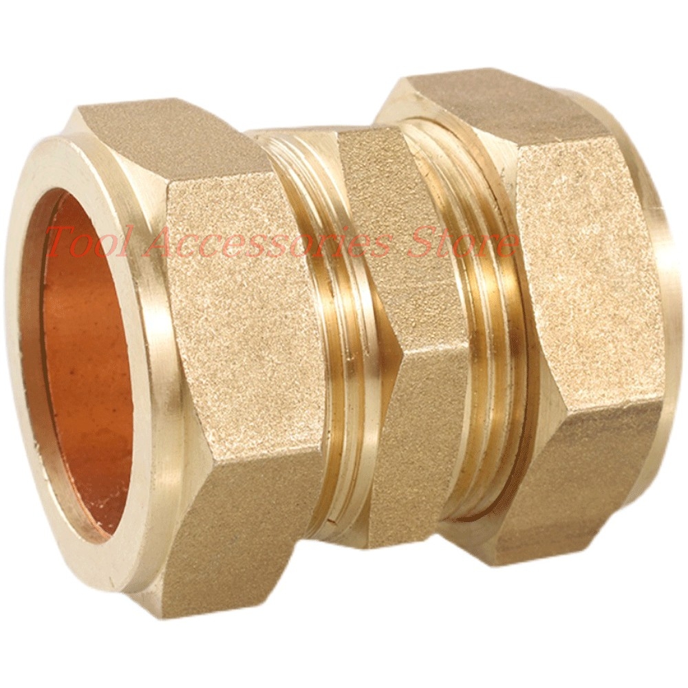 Compression Fitting Brass - 1pcs 6/8/10/12/15/16-28mm Tube OD Compression Union