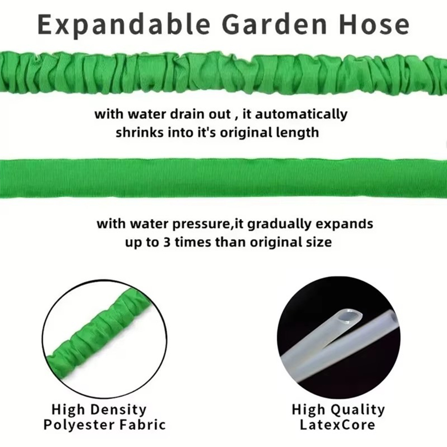 25FT-100FT Garden Hose Expanda - Flexible Hose Braided review and price