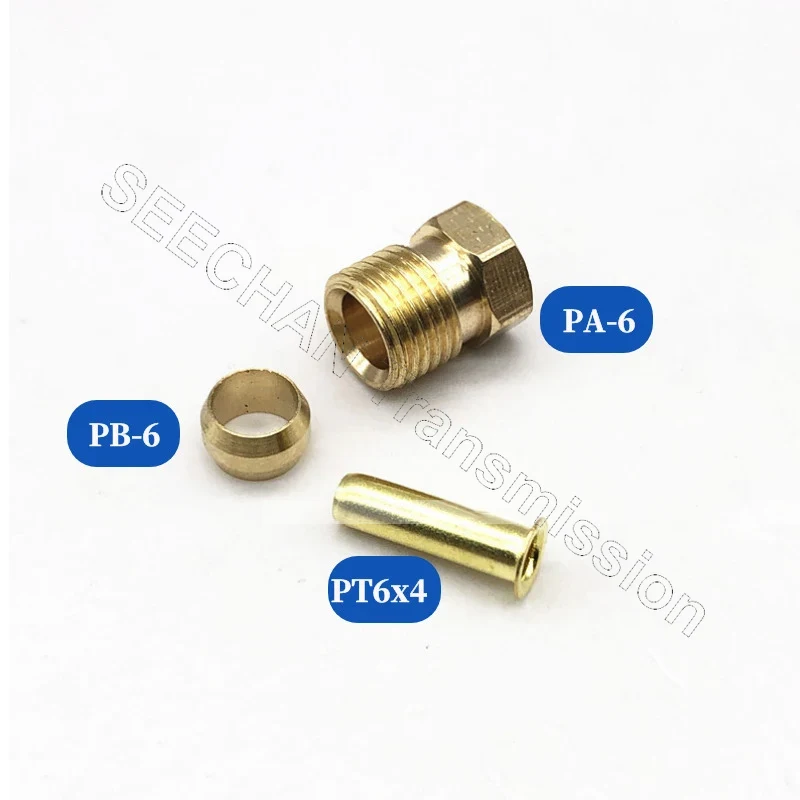 4mm 6mm 8mm OD Brass Compressi - Compression Fitting Brass review and price