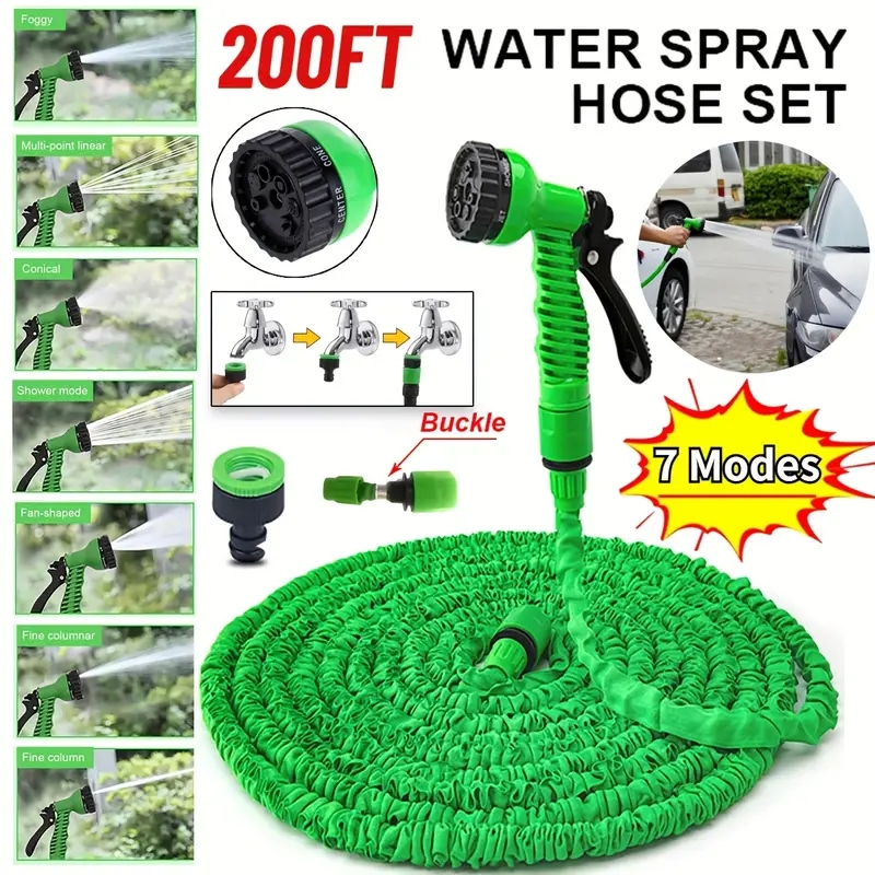 25FT-200FT Expandable Magic Ho - Flexible Hose Braided review and price