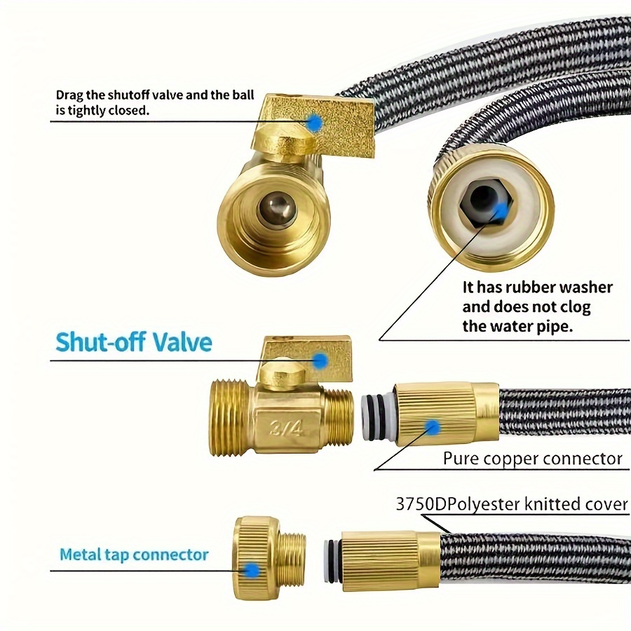 High Quality Expandable Garden - Flexible Hose Braided review and price