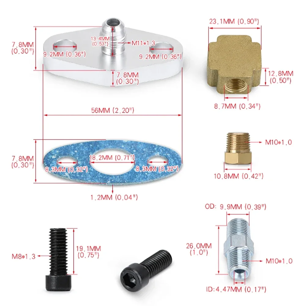Turbo Oil Feed Line Kit Oil Re - Ptfe Tape Thread review and price