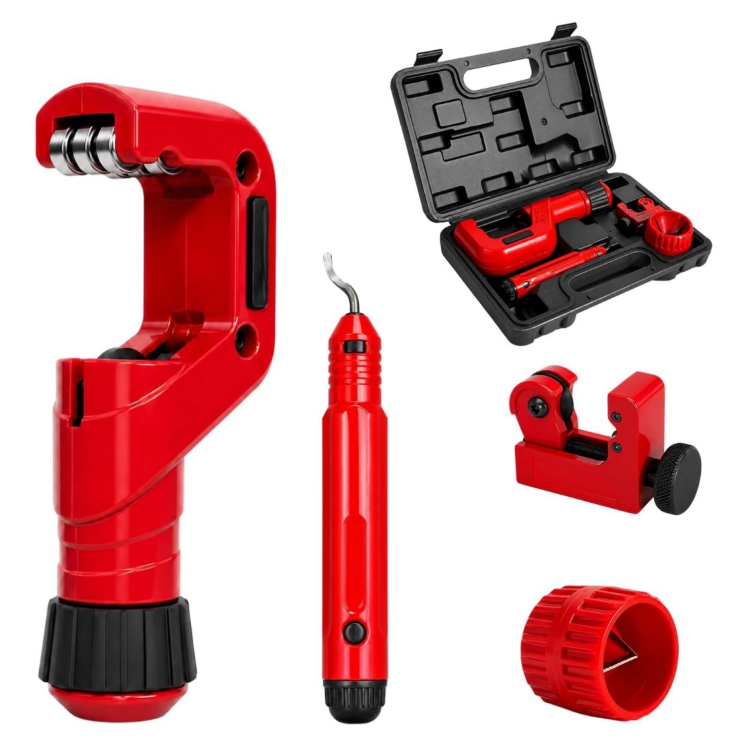 Heavy Duty 4PCS Pipe Tubing Cu - Pipe Cutter Ratchet review and price