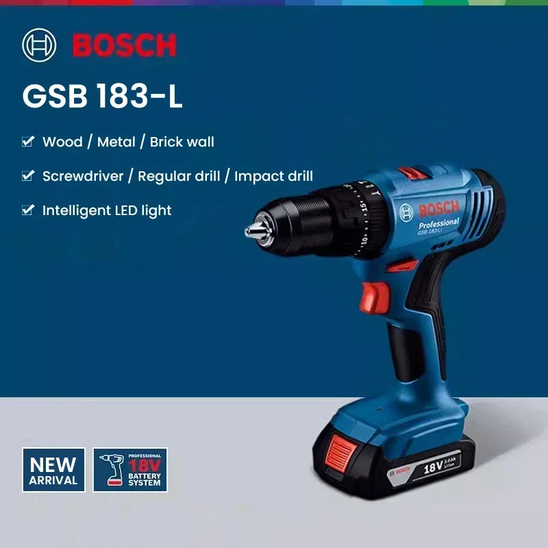Bosch GSB183-LI 18V Cordless I - Bosch Drill Gsb 18V review and price