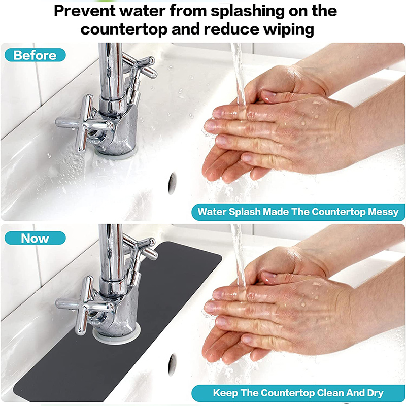 Upgraded Diatomite Sink Splash - Silicone Tap Washer review and price