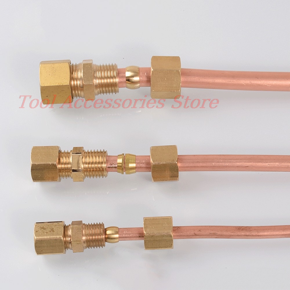 1pcs 6/8/10/12/15/16-28mm Tube - Compression Fitting Brass review and price